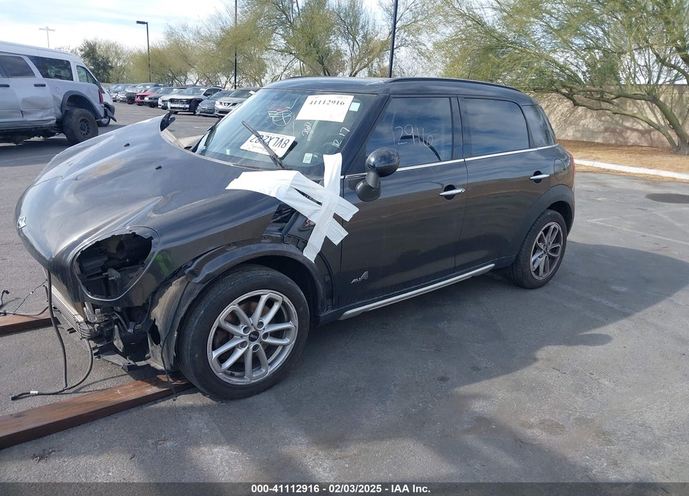 2016 MINI COUNTRYMAN COOPER S VIN: WMWZC5C54GWP49939