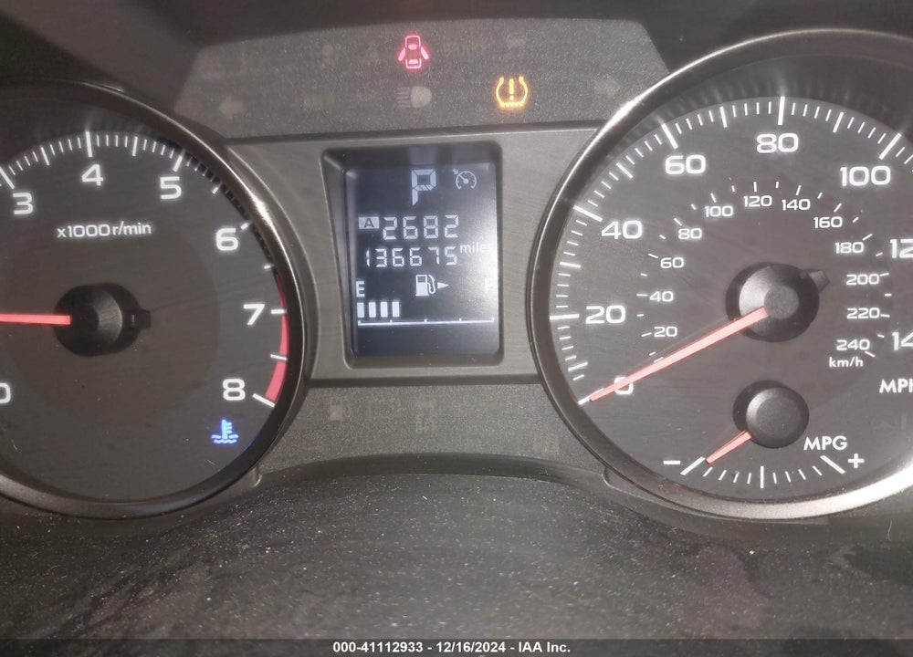 2014 SUBARU XV CROSSTREK 2.0I LIMITED VIN: JF2GPAGC2E8342852
