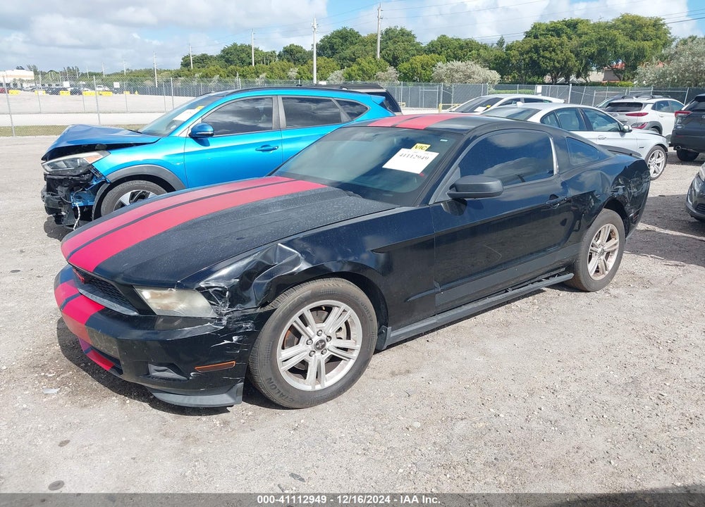2012 FORD MUSTANG V6 VIN: 1ZVBP8AM0C5258494