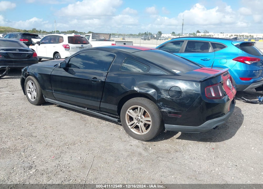 2012 FORD MUSTANG V6 VIN: 1ZVBP8AM0C5258494