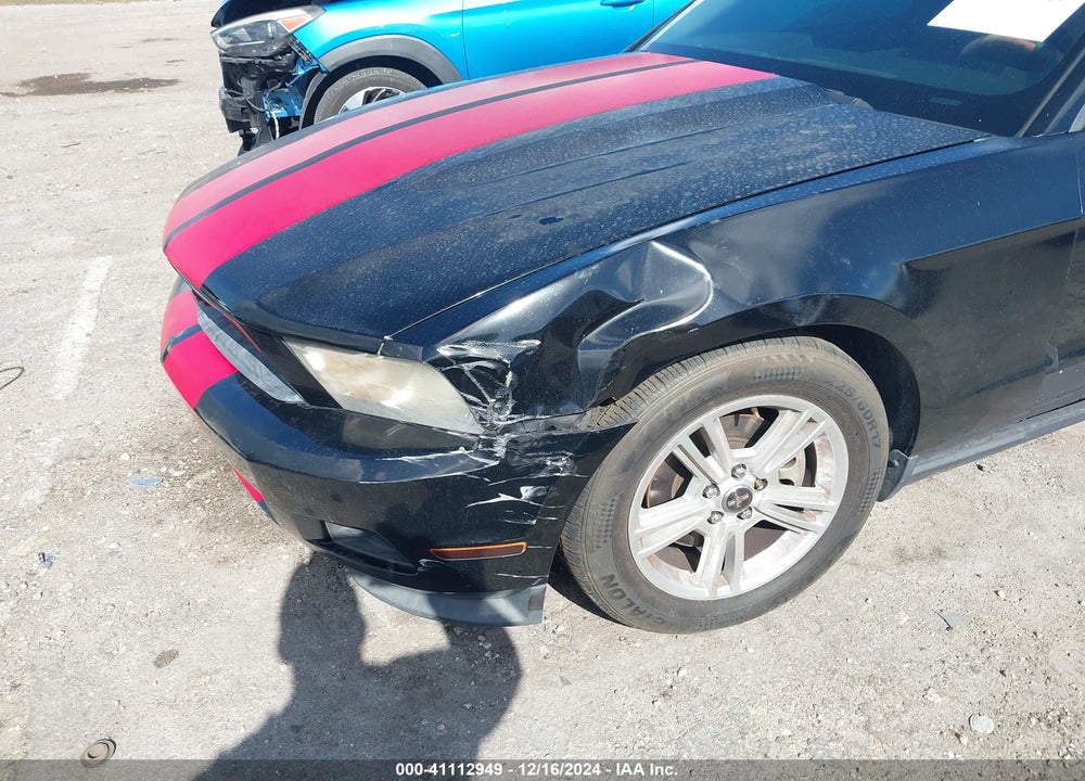 2012 FORD MUSTANG V6 VIN: 1ZVBP8AM0C5258494