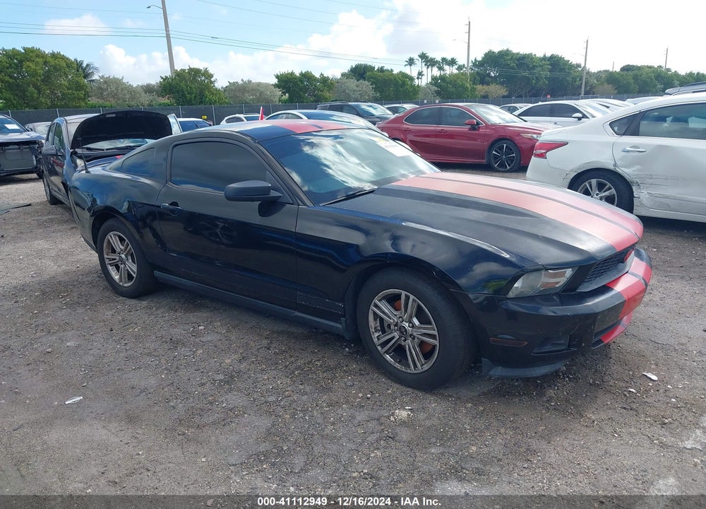 2012 FORD MUSTANG V6 VIN: 1ZVBP8AM0C5258494