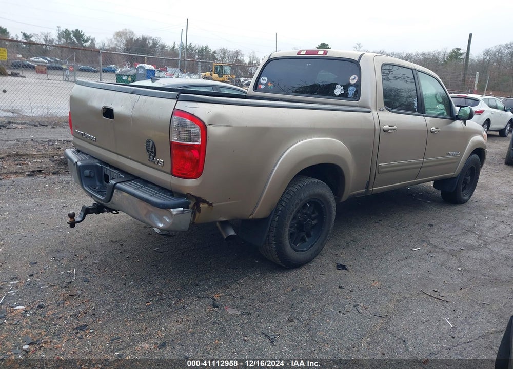 2006 TOYOTA TUNDRA SR5 V8 VIN: 5TBET34126S556469