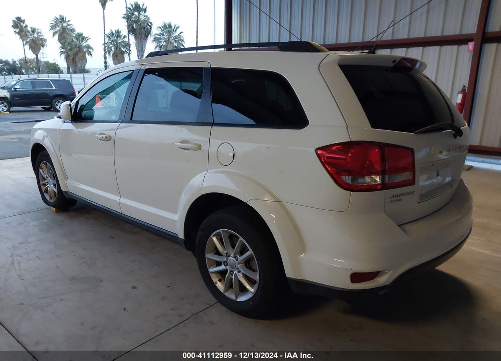 2013 DODGE JOURNEY SXT VIN: 3C4PDDBGXDT641430