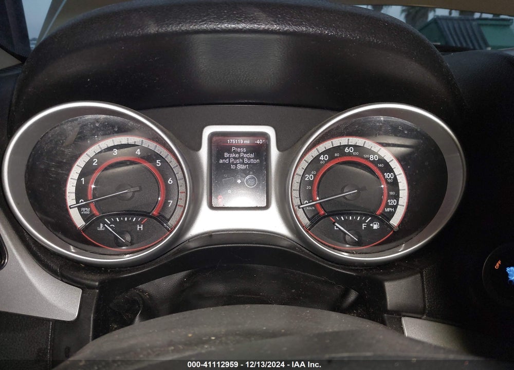 2013 DODGE JOURNEY SXT VIN: 3C4PDDBGXDT641430