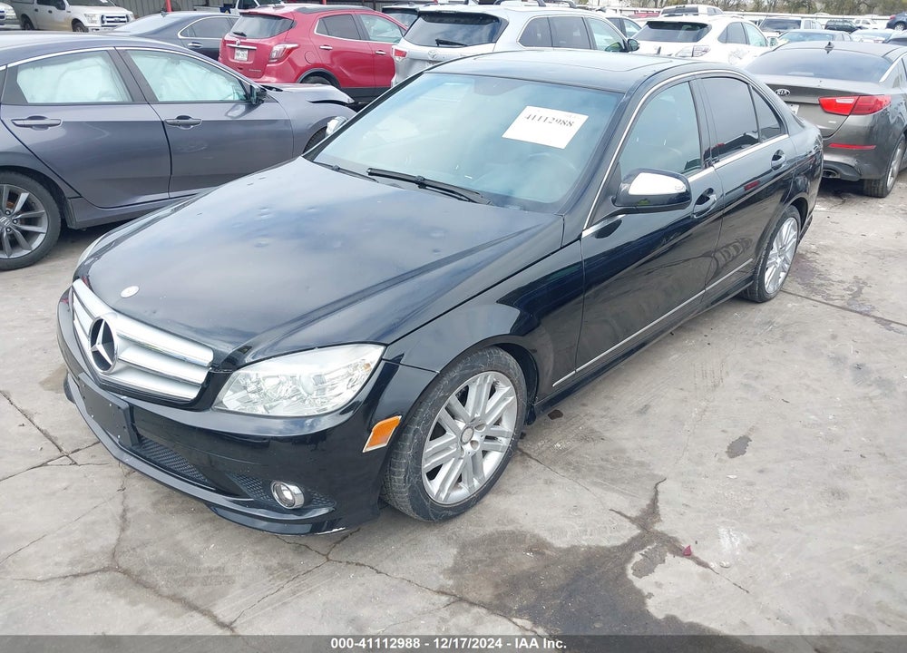 2009 MERCEDES-BENZ C VIN: WDDGF54X59R054376
