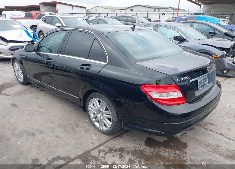 2009 MERCEDES-BENZ C VIN: WDDGF54X59R054376