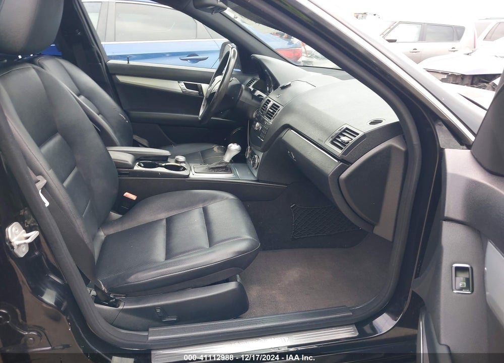 2009 MERCEDES-BENZ C VIN: WDDGF54X59R054376