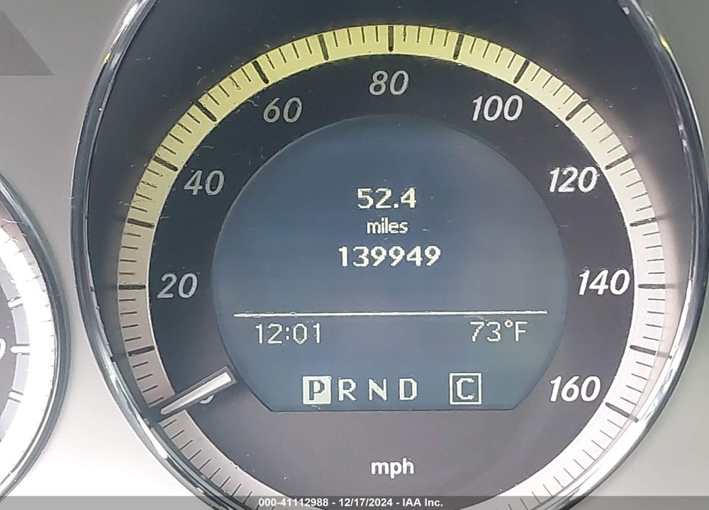 2009 MERCEDES-BENZ C VIN: WDDGF54X59R054376