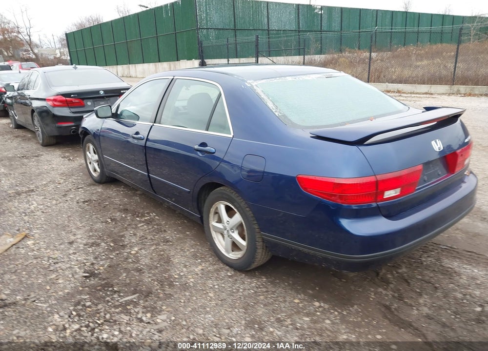 2005 HONDA ACCORD 2.4 EX VIN: 1HGCM56765A090759