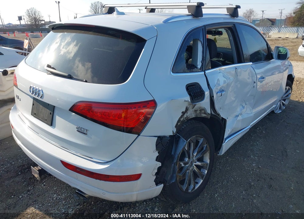 2015 AUDI Q5 2.0T PREMIUM VIN: WA1LFAFP1FA091783