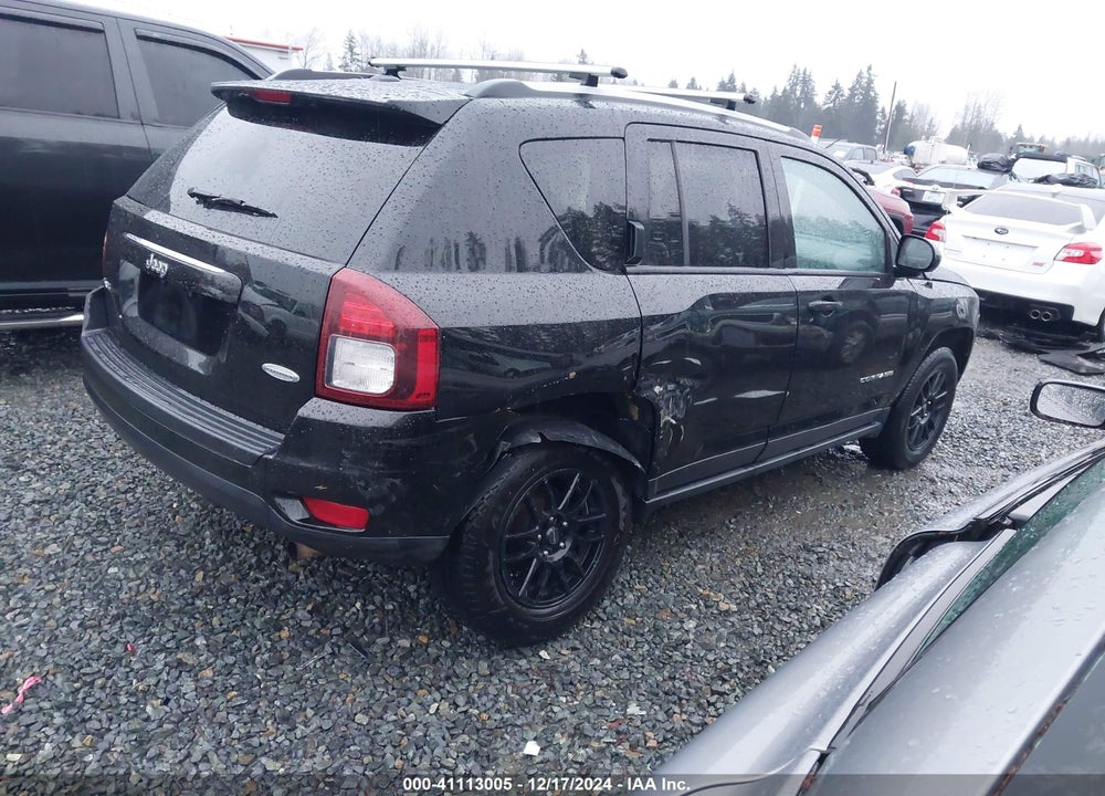 2016 JEEP COMPASS LATITUDE VIN: 1C4NJDEB7GD781512