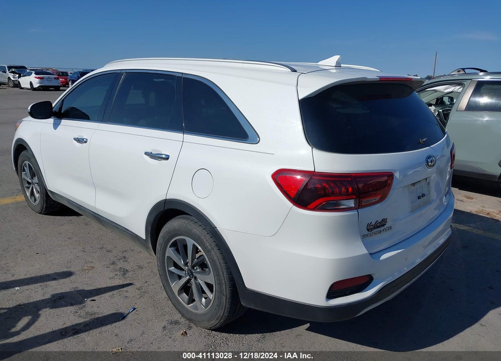 2019 KIA SORENTO 3.3L EX VIN: 5XYPH4A50KG500567