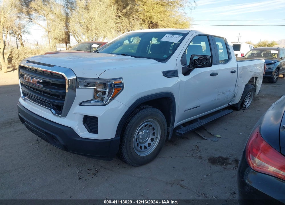 2019 GMC SIERRA 1500 VIN: 1GTR8AEH1KZ419011