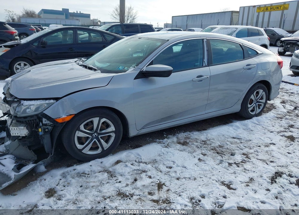 2018 HONDA CIVIC VIN: 2HGFC2F56JH503420