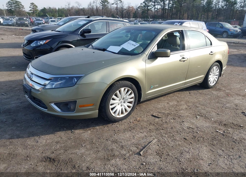 2012 FORD FUSION HYBRID VIN: 3FADP0L3XCR184196