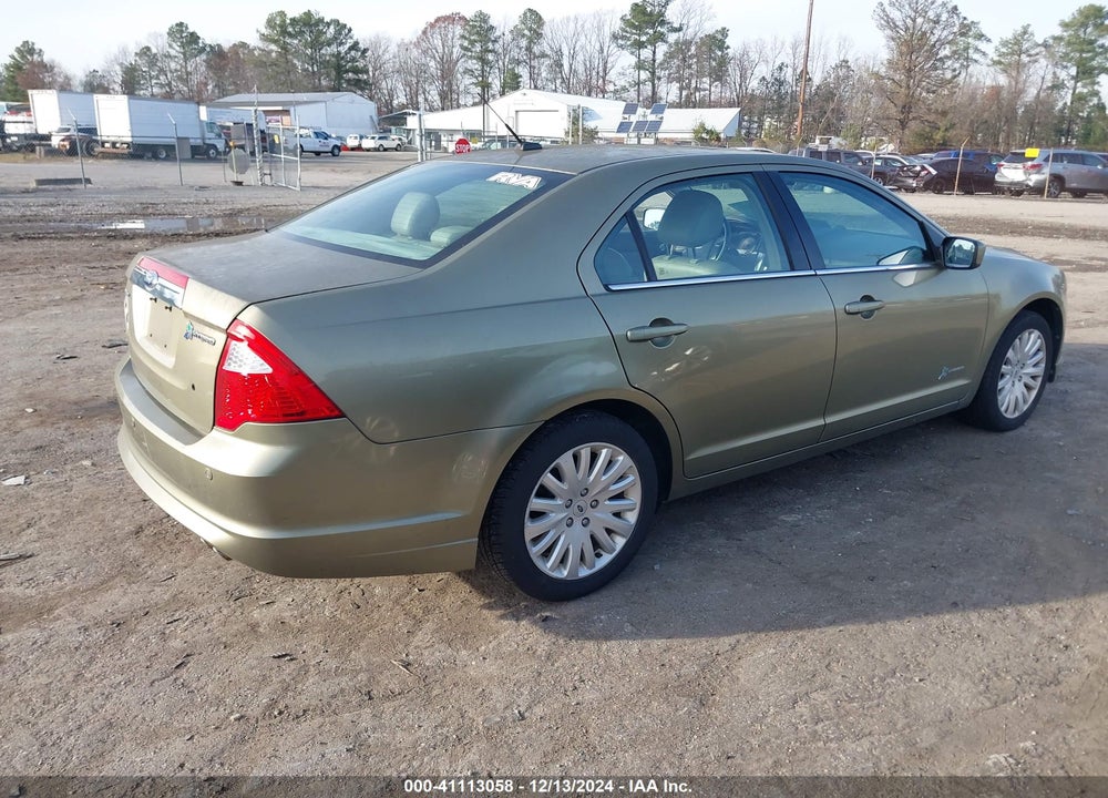 2012 FORD FUSION HYBRID VIN: 3FADP0L3XCR184196