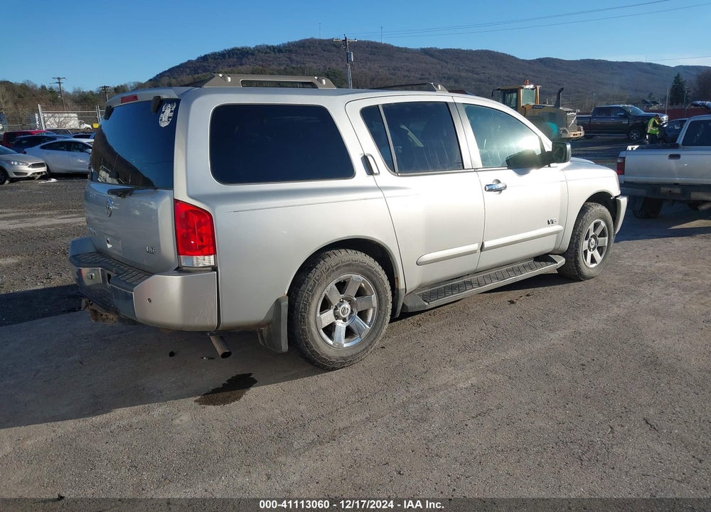 2007 NISSAN ARMADA LE VIN: 5N1BA08CX7N711637
