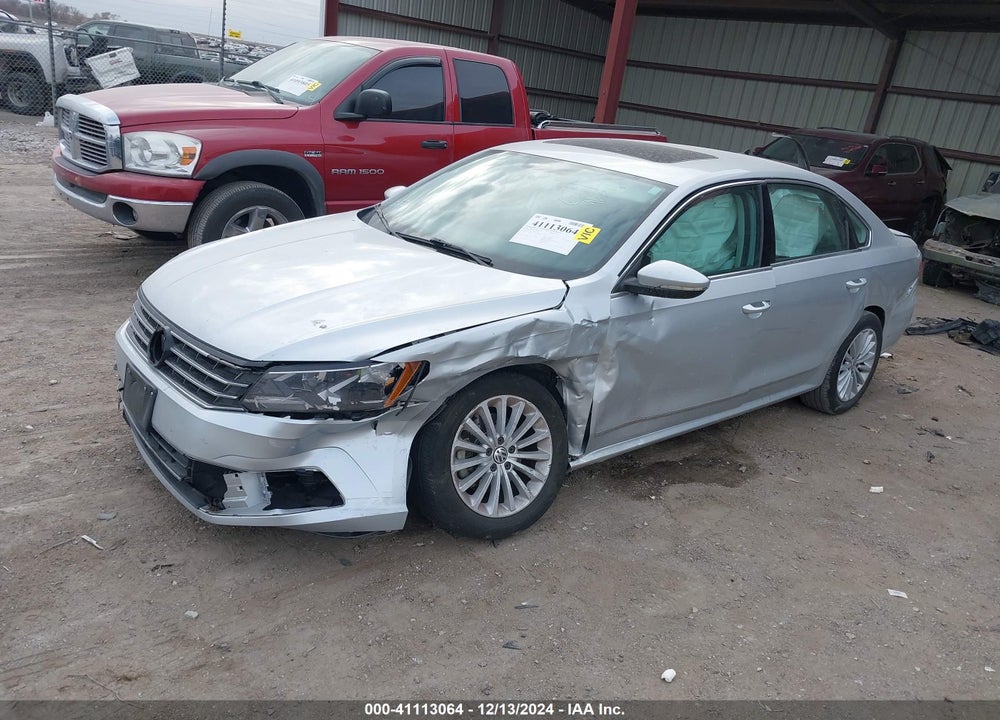 2016 VOLKSWAGEN PASSAT VIN: 1VWBT7A31GC023780