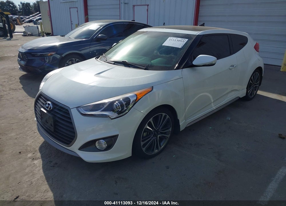 2016 HYUNDAI VELOSTER VIN: KMHTC6AEXGU270174