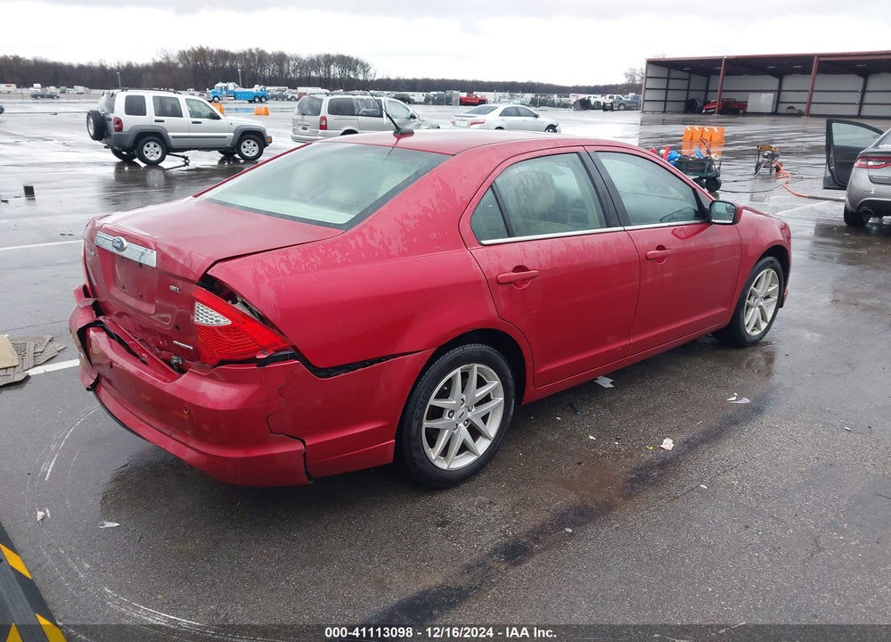 2012 FORD FUSION SEL VIN: 3FAHP0JG3CR223380