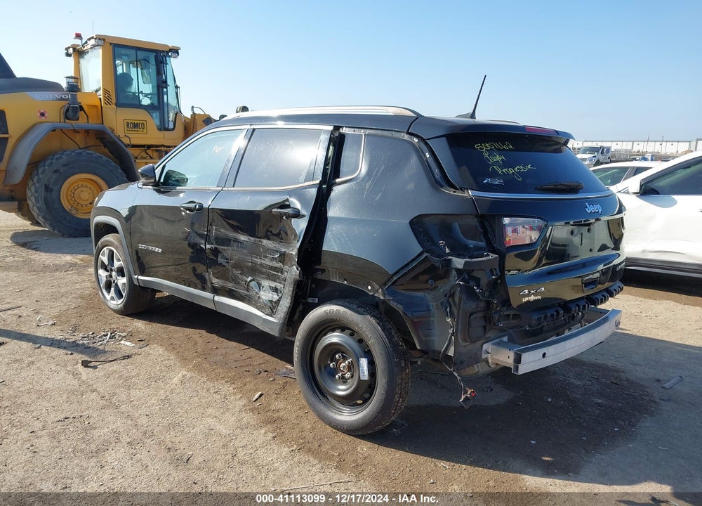 2018 JEEP COMPASS LIMITED 4X4 VIN: 3C4NJDCB1JT374905