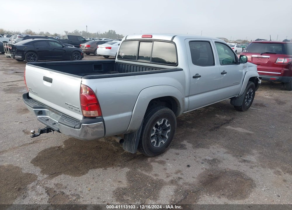 2008 TOYOTA TACOMA PRERUNNER V6 VIN: 3TMJU62N98M049971