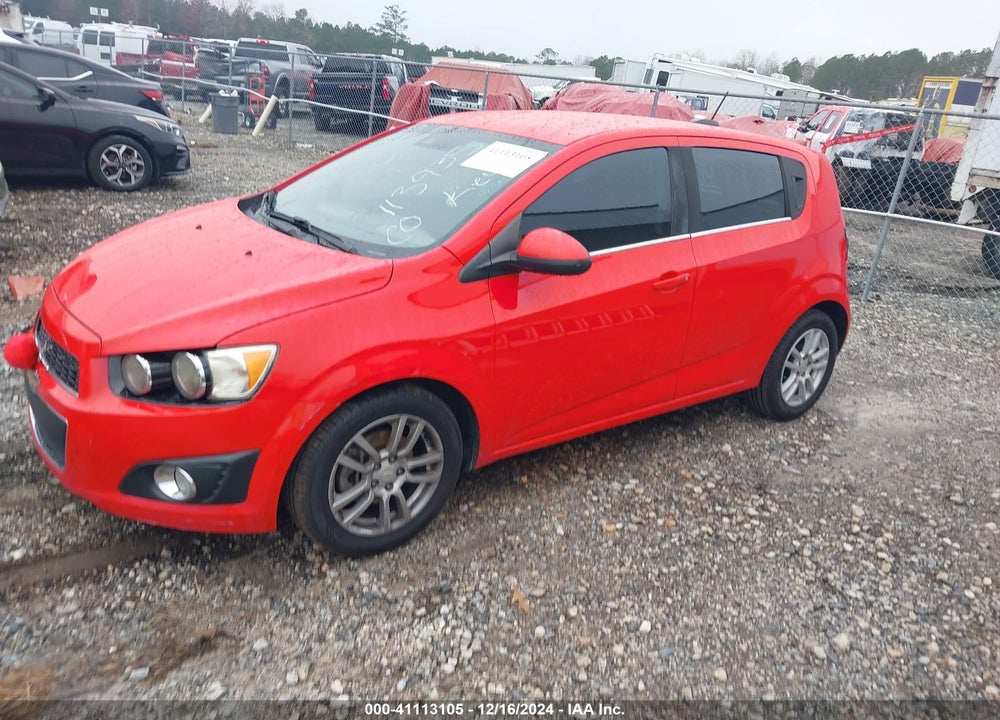 2015 CHEVROLET SONIC VIN: 1G1JC6SHXF4113935