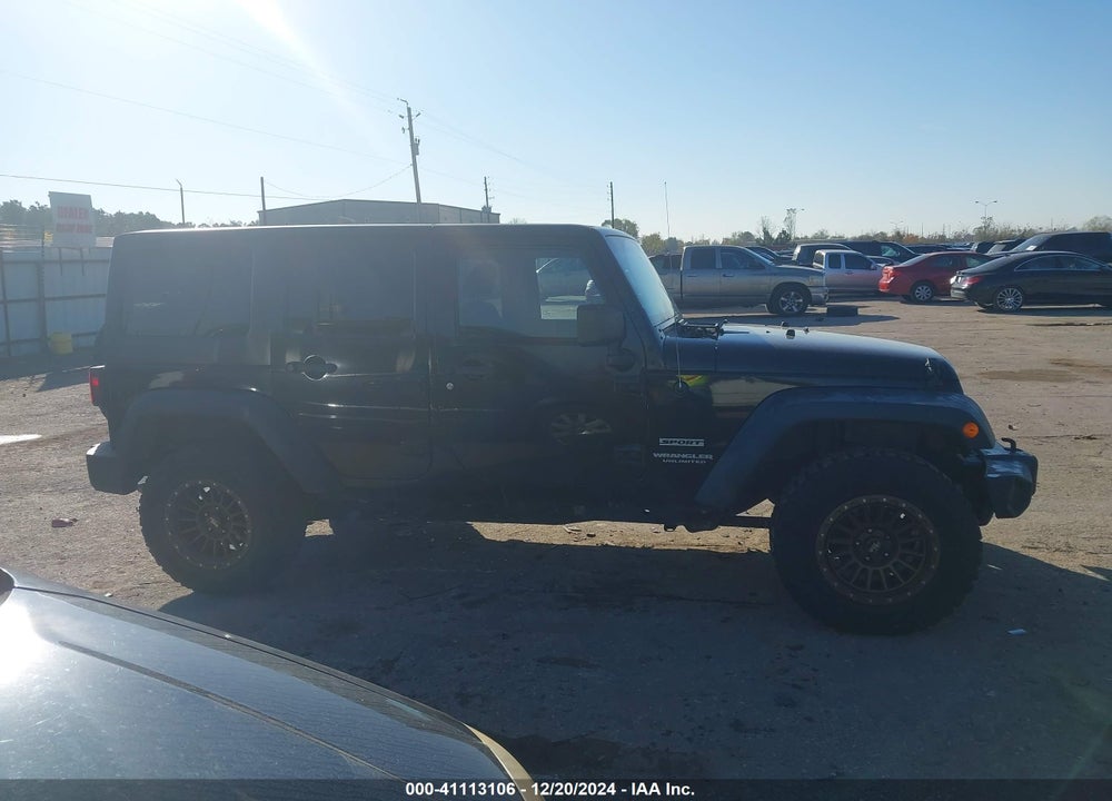 2013 JEEP WRANGLER UNLIMITED SPORT VIN: 1C4BJWDG9DL673874