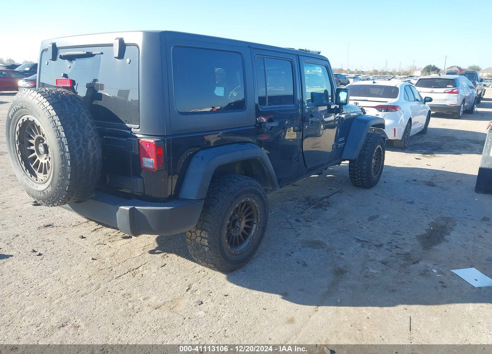 2013 JEEP WRANGLER UNLIMITED SPORT VIN: 1C4BJWDG9DL673874