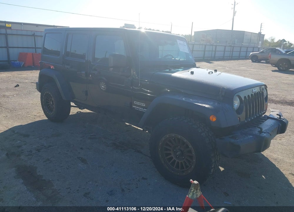 2013 JEEP WRANGLER UNLIMITED SPORT VIN: 1C4BJWDG9DL673874