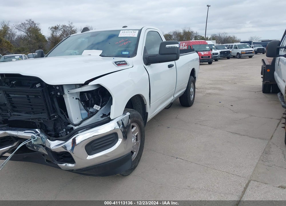 2023 RAM 2500 TRADESMAN 4X2 8' BOX VIN: 3C6MR4AJ9PG582425