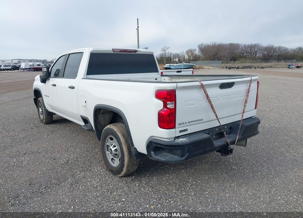 2021 CHEVROLET SILVERADO 2500HD 2WD  STANDARD BED WT VIN: 1GC4WLEY7MF191435