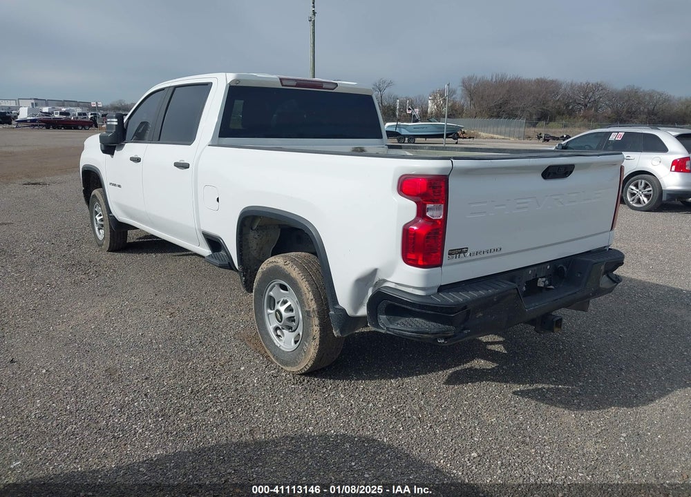 2021 CHEVROLET SILVERADO 2500HD 2WD  STANDARD BED WT VIN: 1GC4WLEY8MF191833