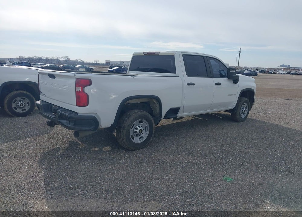 2021 CHEVROLET SILVERADO 2500HD 2WD  STANDARD BED WT VIN: 1GC4WLEY8MF191833