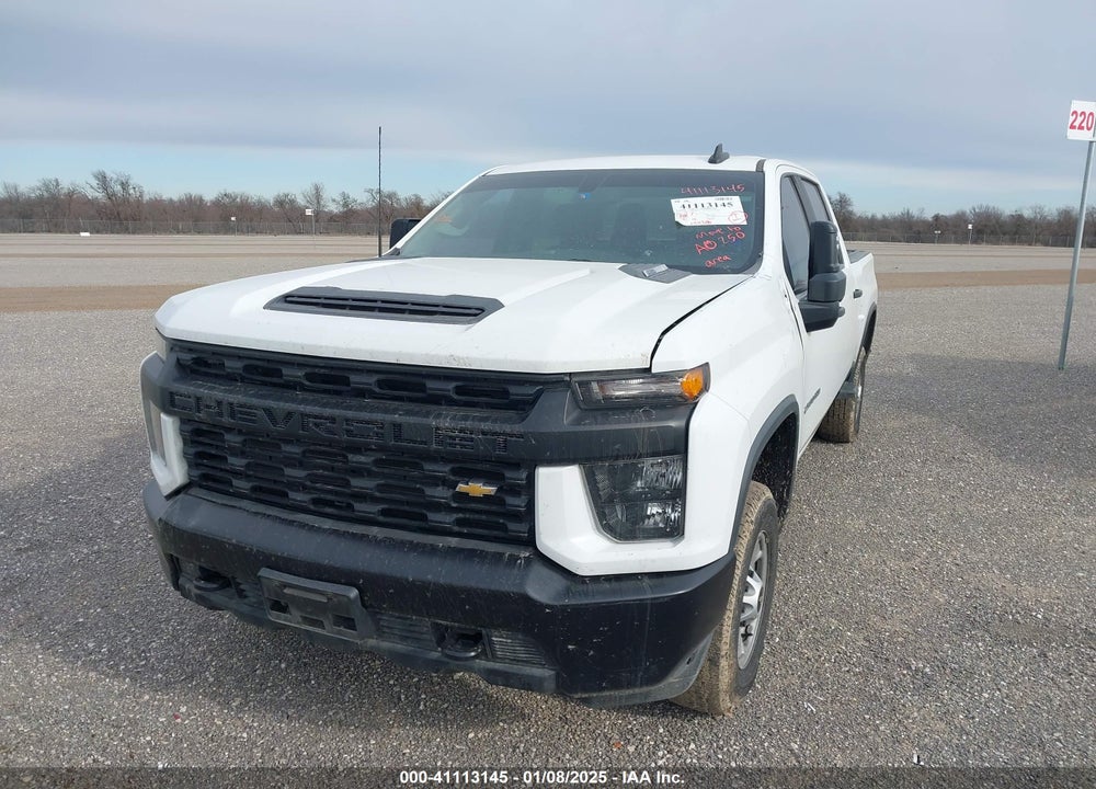 2021 CHEVROLET SILVERADO 2500HD 2WD  STANDARD BED WT VIN: 1GC4WLEY6MF192477