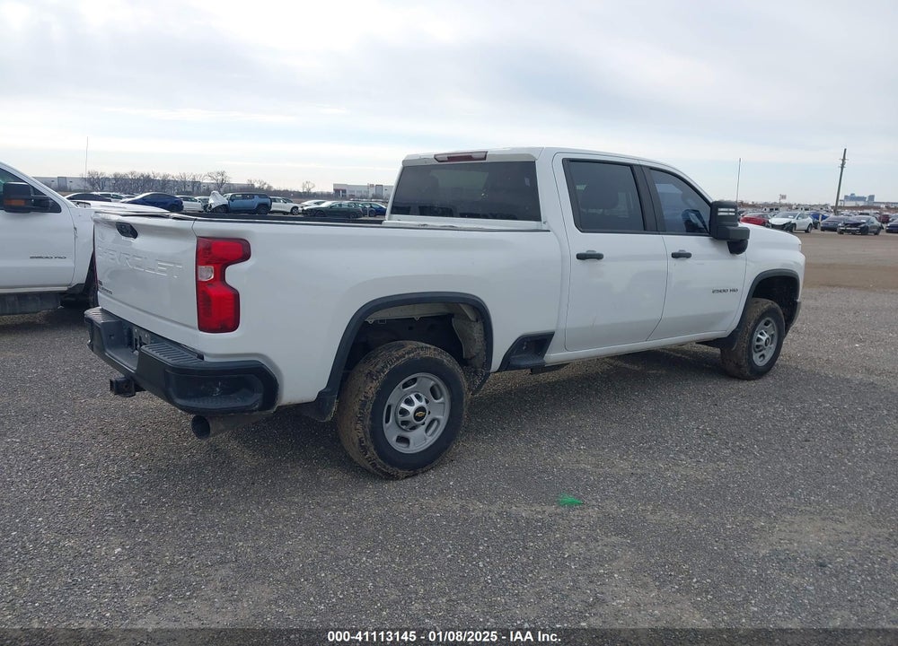 2021 CHEVROLET SILVERADO 2500HD 2WD  STANDARD BED WT VIN: 1GC4WLEY6MF192477