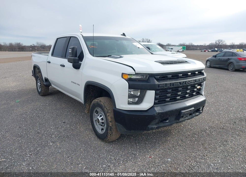 2021 CHEVROLET SILVERADO 2500HD 2WD  STANDARD BED WT VIN: 1GC4WLEY6MF192477
