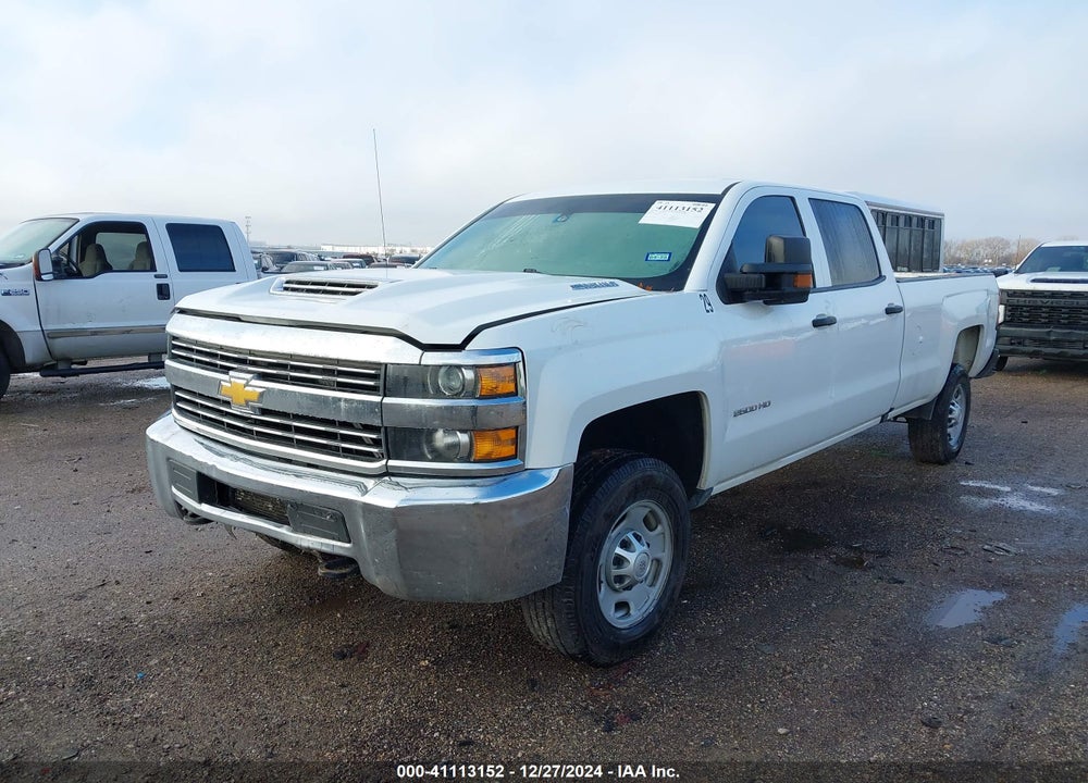 2018 CHEVROLET SILVERADO 2500HD VIN: 1GC1CUEY1JF246913