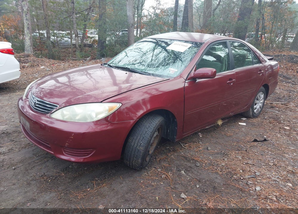 2005 TOYOTA CAMRY LE VIN: 4T1BE32K75U426192
