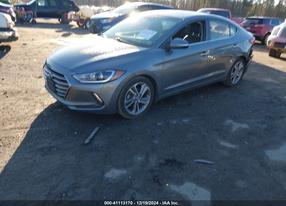 2017 HYUNDAI ELANTRA LIMITED VIN: KMHD84LF9HU298551