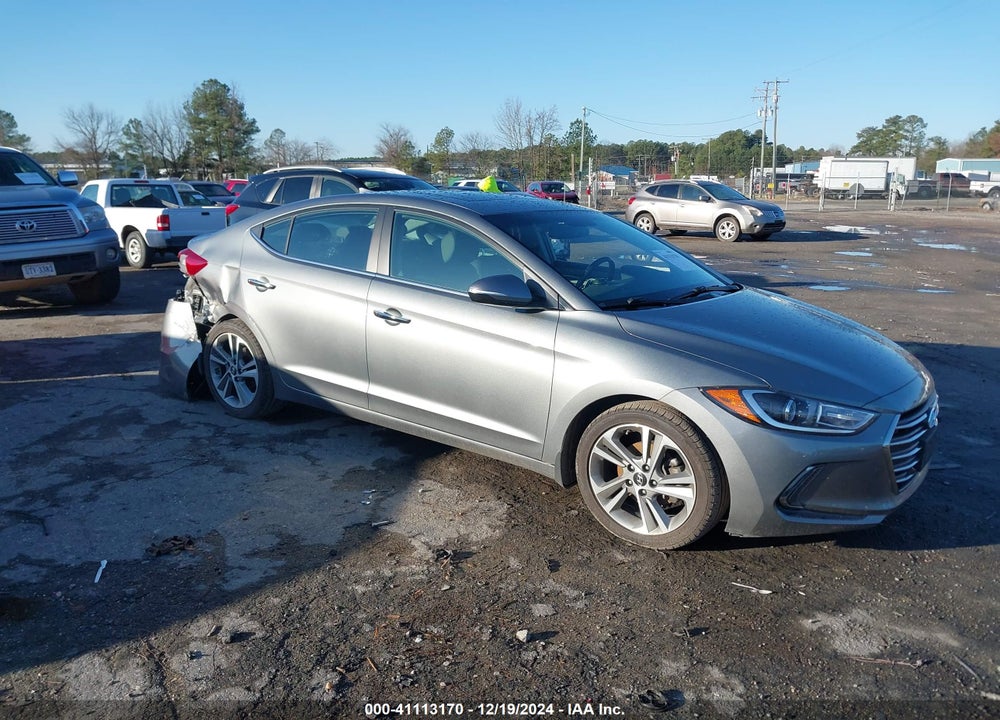 2017 HYUNDAI ELANTRA LIMITED VIN: KMHD84LF9HU298551