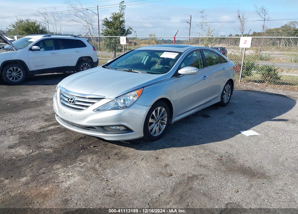 2014 HYUNDAI SONATA LIMITED VIN: 5NPEC4AC6EH889913