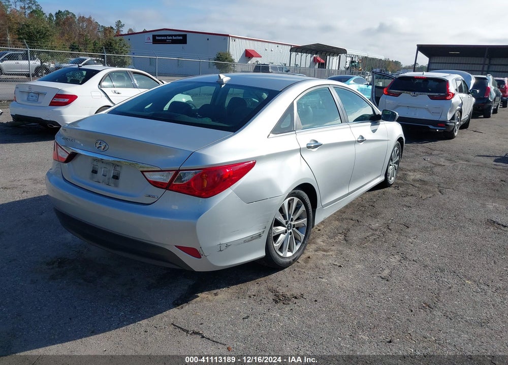 2014 HYUNDAI SONATA LIMITED VIN: 5NPEC4AC6EH889913