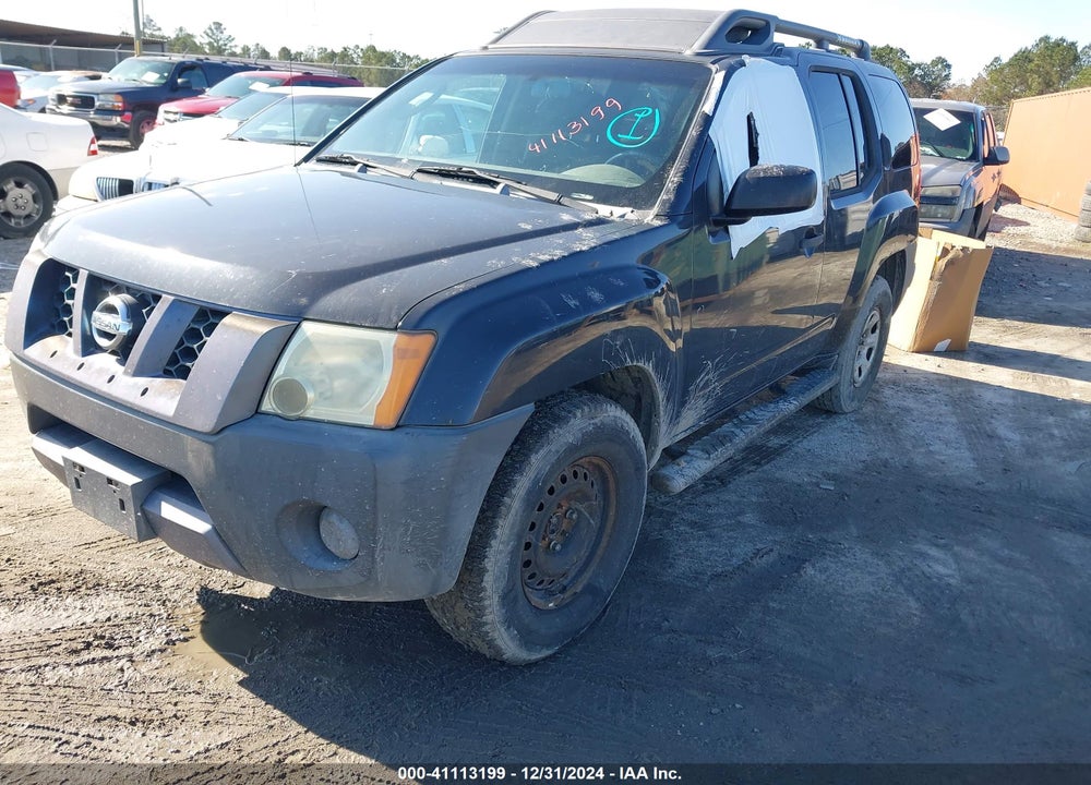 2007 NISSAN XTERRA X VIN: 5N1AN08U37C524521