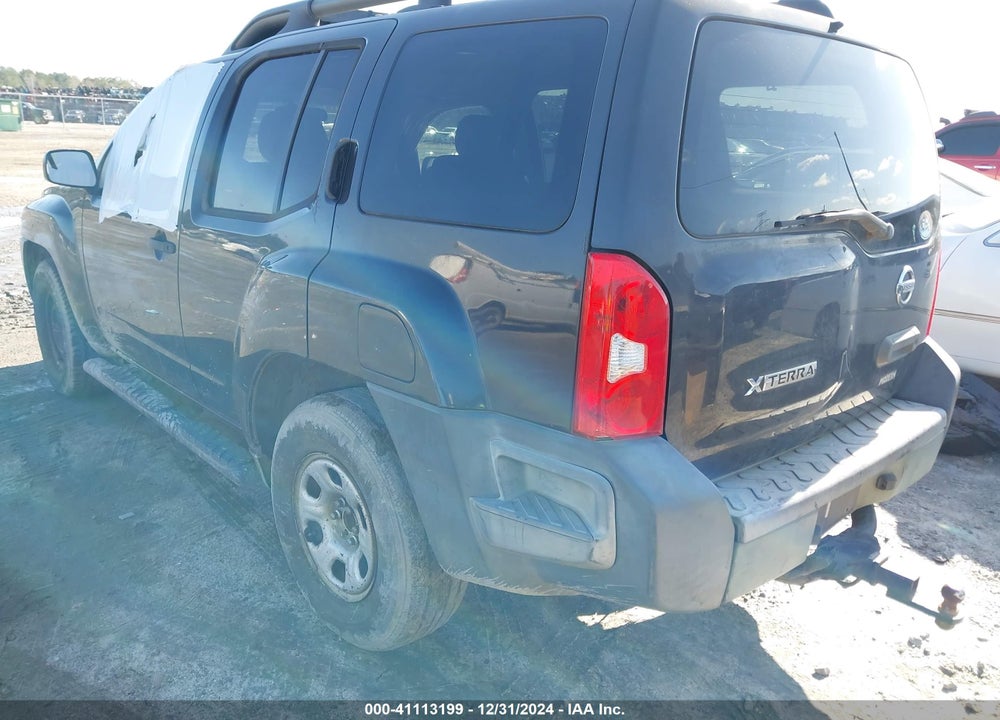 2007 NISSAN XTERRA X VIN: 5N1AN08U37C524521