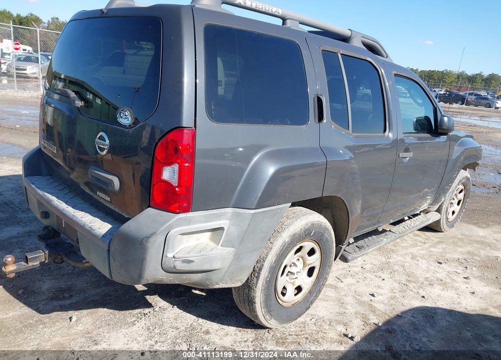 2007 NISSAN XTERRA X VIN: 5N1AN08U37C524521