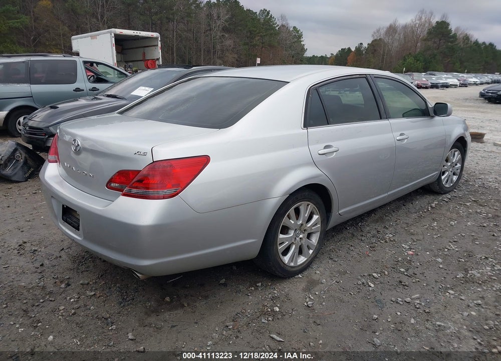 2008 TOYOTA AVALON XLS VIN: 4T1BK36B98U315358