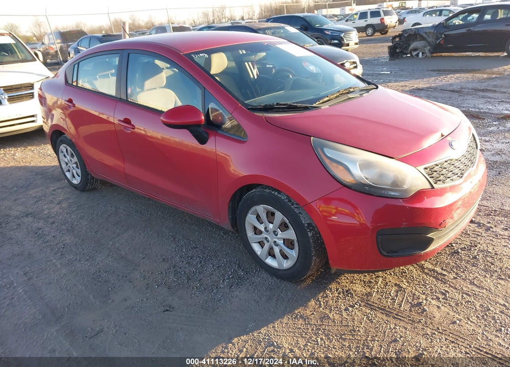 2015 KIA RIO LX VIN: KNADM4A36F6455640