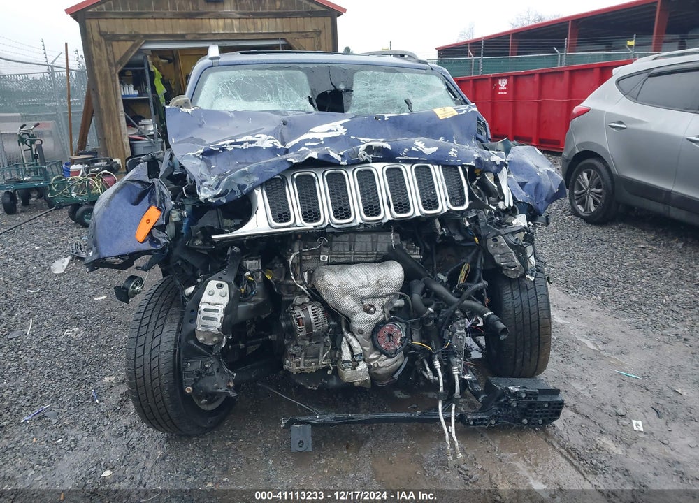 2017 JEEP RENEGADE LIMITED 4X4 VIN: ZACCJBDB9HPF01279